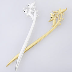 160*28*3mm Alloy Hair Stick Hairpin Hair Clip Pin Stick Bookmark Women Hair Accessory Jewelry Making Findings 5pcs 102664