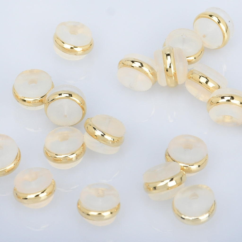 Wholesale Clear Soft Plastic Earring Back Stopper Ear Nuts 
