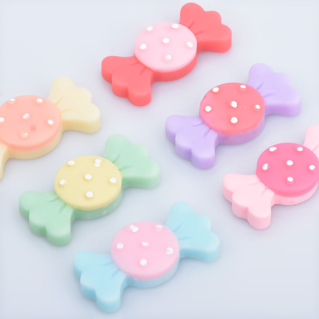 32*15mm Flatback Resins Kawaii Cabochons Candy Polymer Clay Slime Charms Diy Hair accessories 20pcs 102805