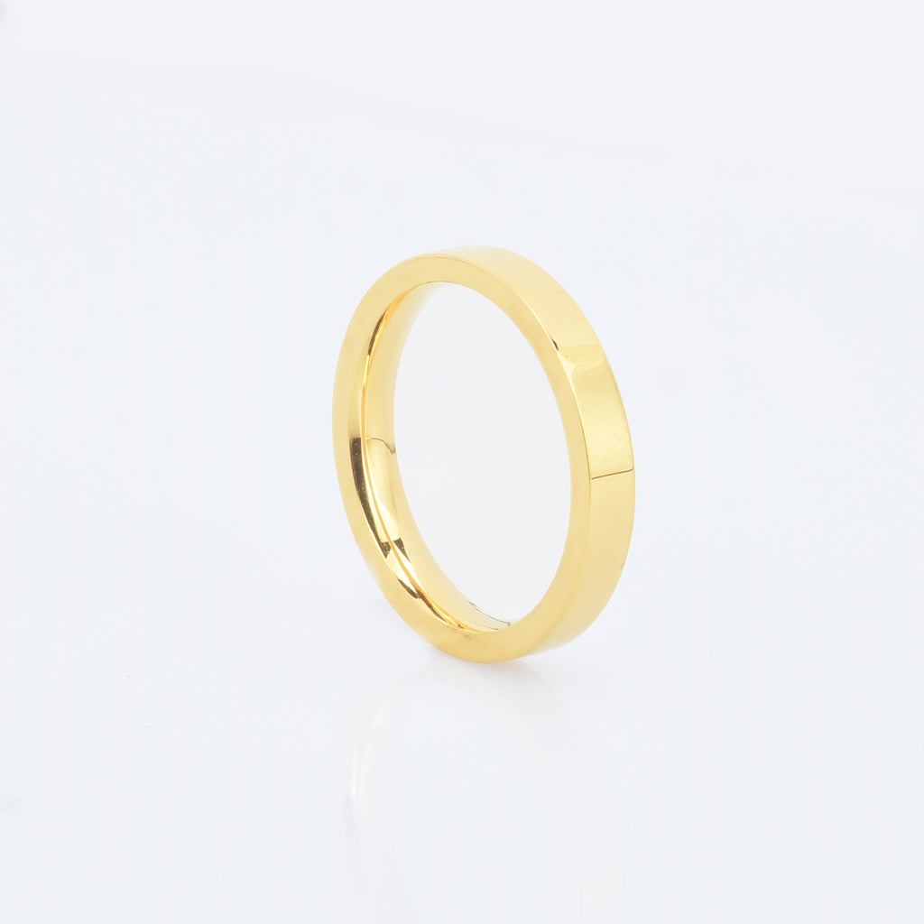 Titanium Ring Blank Stainless Steel Ring 3mm width Ring Base Jewelry Findings pick the color/size 1pcs 1028