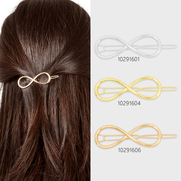 3/4"*2 1/8" Alloy Geometric Hair Clip Barrette Hairpin Hair Slide Minimalist Hair Accessory 5pcs 102916