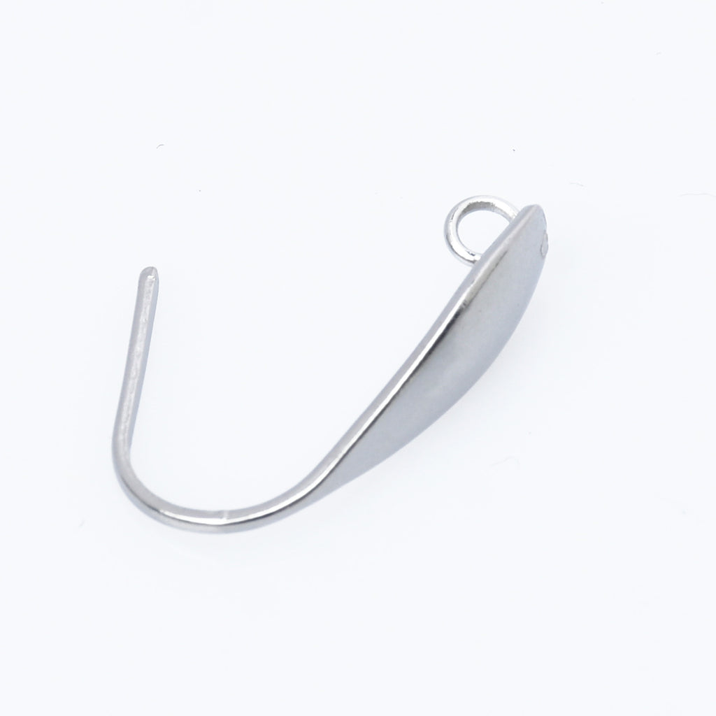 Stainless Steel Earring hooks Fish Hook Ear Wires Earring Findings Jew –  Rosebeading Official