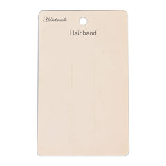 80*130mm Hair Bow Display Cards rectangle Paper Cards Personalized Custom Card 50pcs 102966