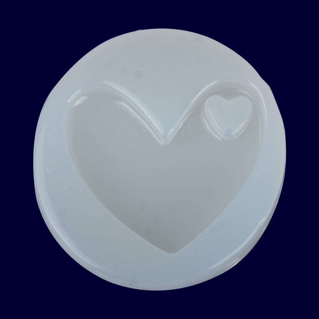 34*38mm Heart silicone mold Mirror mould Keychain Molds for gift diy craft making supplies 1pcs 10297650