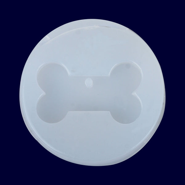 20*35mm Dog Bone Silicone Mold Pet Tag Pendant Mold Jewelry Pendant DIY with Hanging Hole 1pcs 10297850