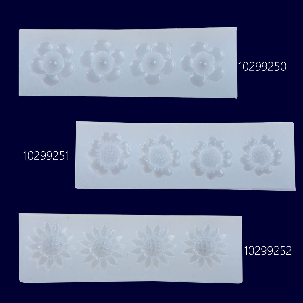 3D silicone mold flower mirror mould 20mm 23mm 25mm to choose diy pendant umbrella phone case 1pcs 102992