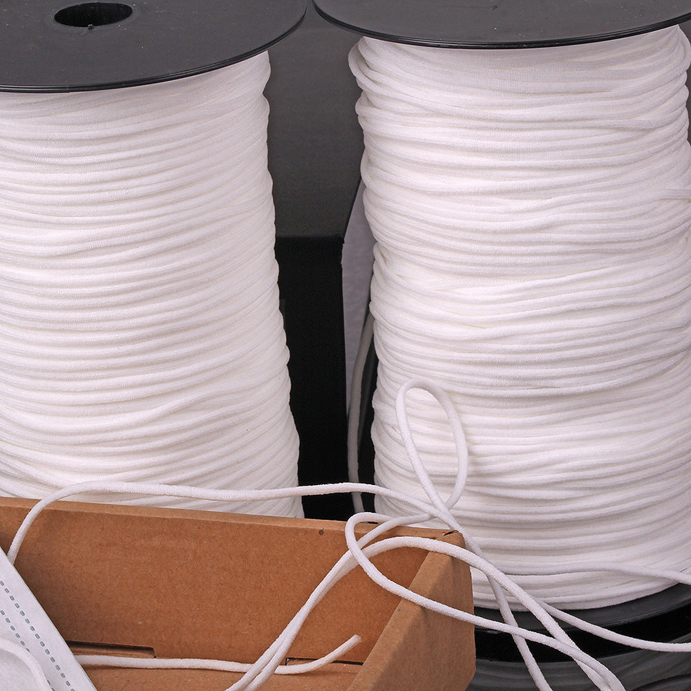 Rubber White Elastic Cord, Packaging Type: Roll at Rs 300/kg in Surat