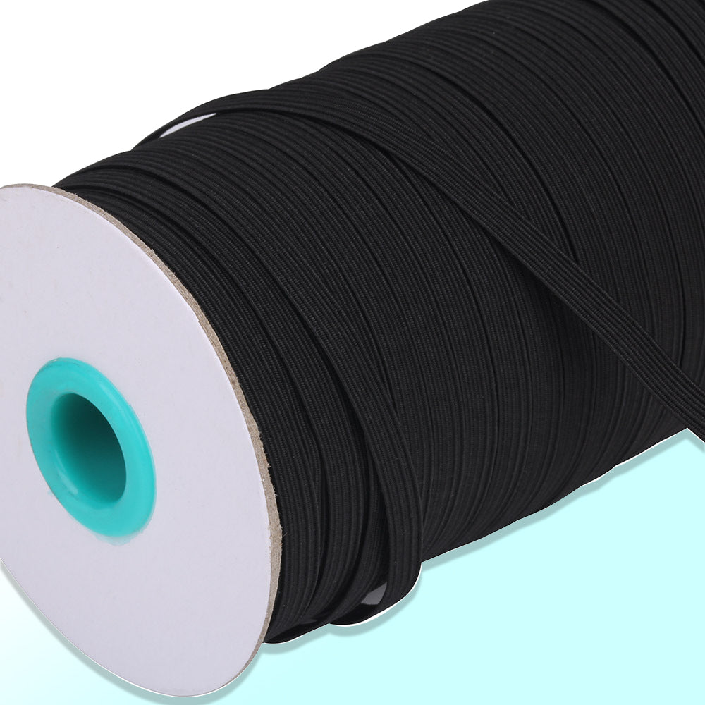Black Elastic Bands Elastic Cord stretchy rope elastic string DIY Supplies by the yard 103109