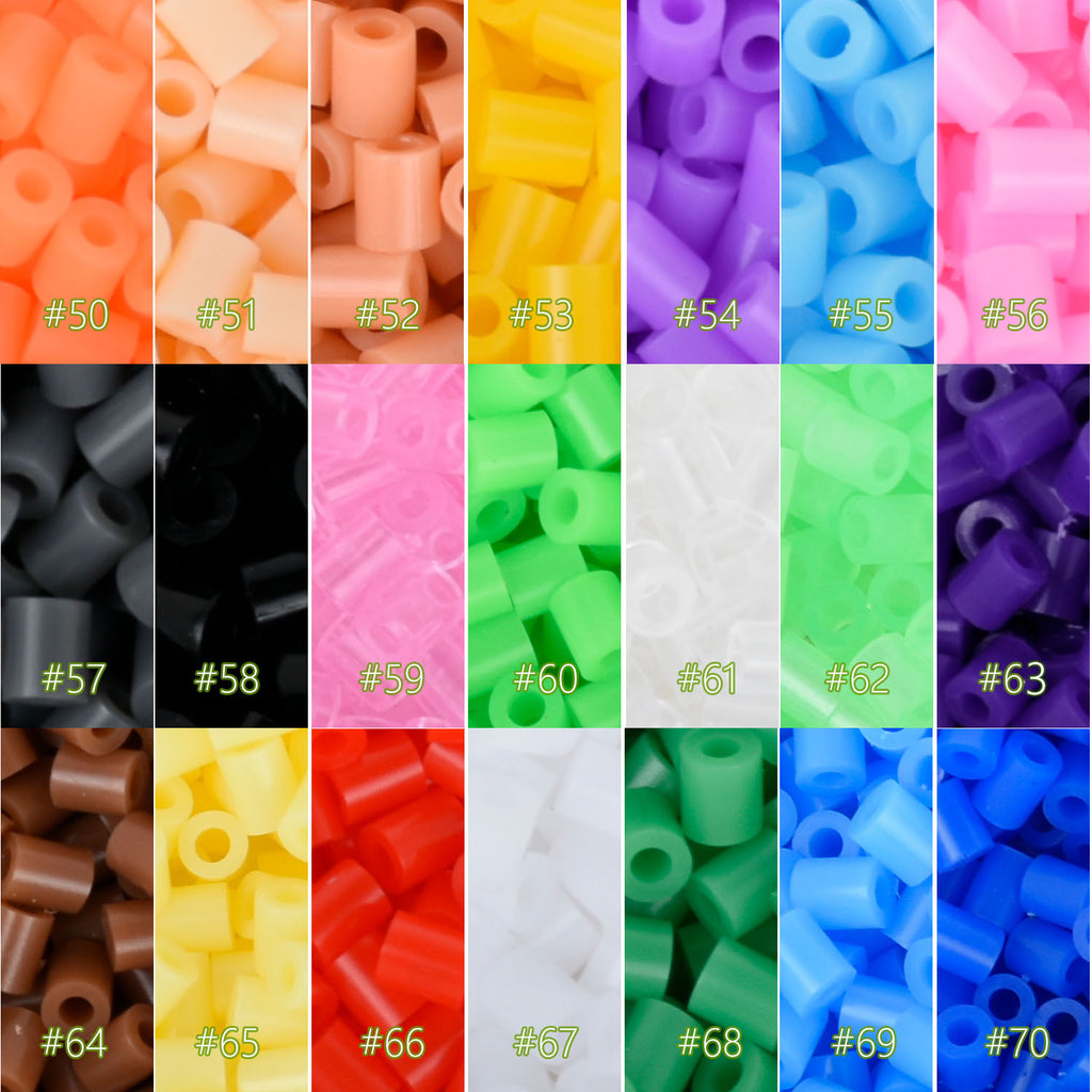 2.6mm Mini Tube Beads Fun Fusion Plastic beads Craft DIY Handmaking Toys Beads Colors of Your Choice 1000pcs 103114