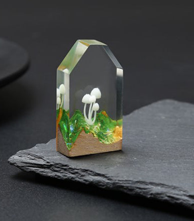Mini 3D Mushroom Model Mushroom Filler Forest Landscape Series Fillers Crafts Accessories 1pcs 103181