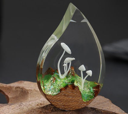 Mini 3D Mushroom Model for Silicone Mold Craft Making Landscape Decoration Accessories 1pcs 103182