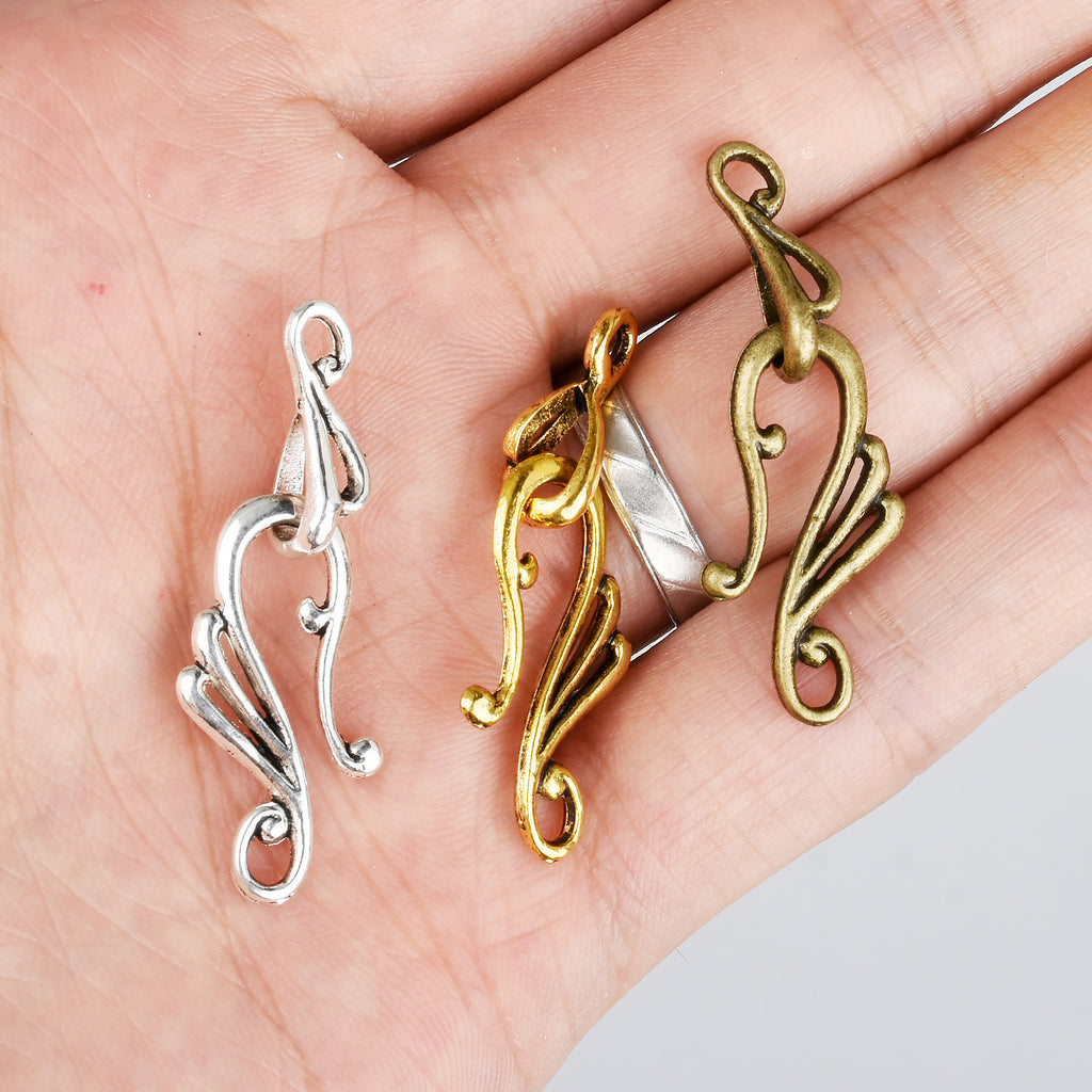 10pcs Treble Clef Charms Musical Note Earring Earring Hook Earring Charm DIY Jewelry Making 103292