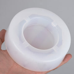 1 PCS Ashtray Silicone Mold DIY Epoxy Resin Mould Heart Diamond Shape Mold For Home Decoration 103294
