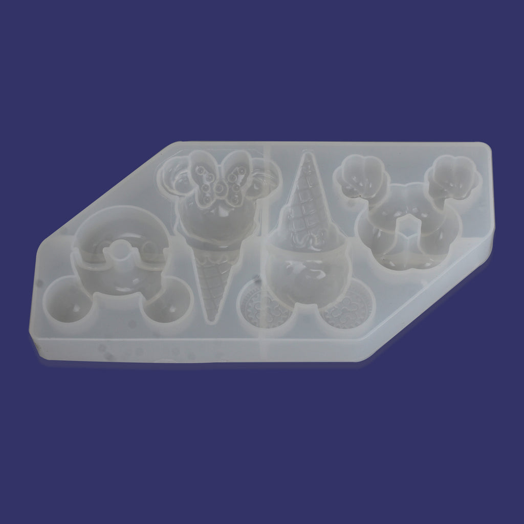 Flat Round Shapes Mold 19-30mm