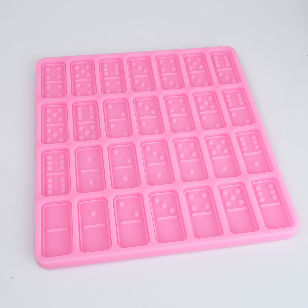 Silicone Dominos Mold For 2*1 inch Standard size domino pieces, DIY Re –  Rosebeading Official