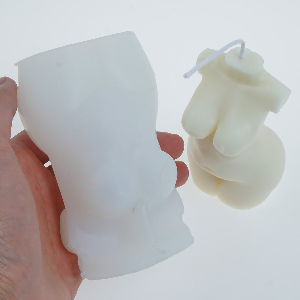 1PCS 3D Plump Woman Body Mold Torso Mold DIY Wax Candle Mold Plaster Mold Soap Mold 10367850