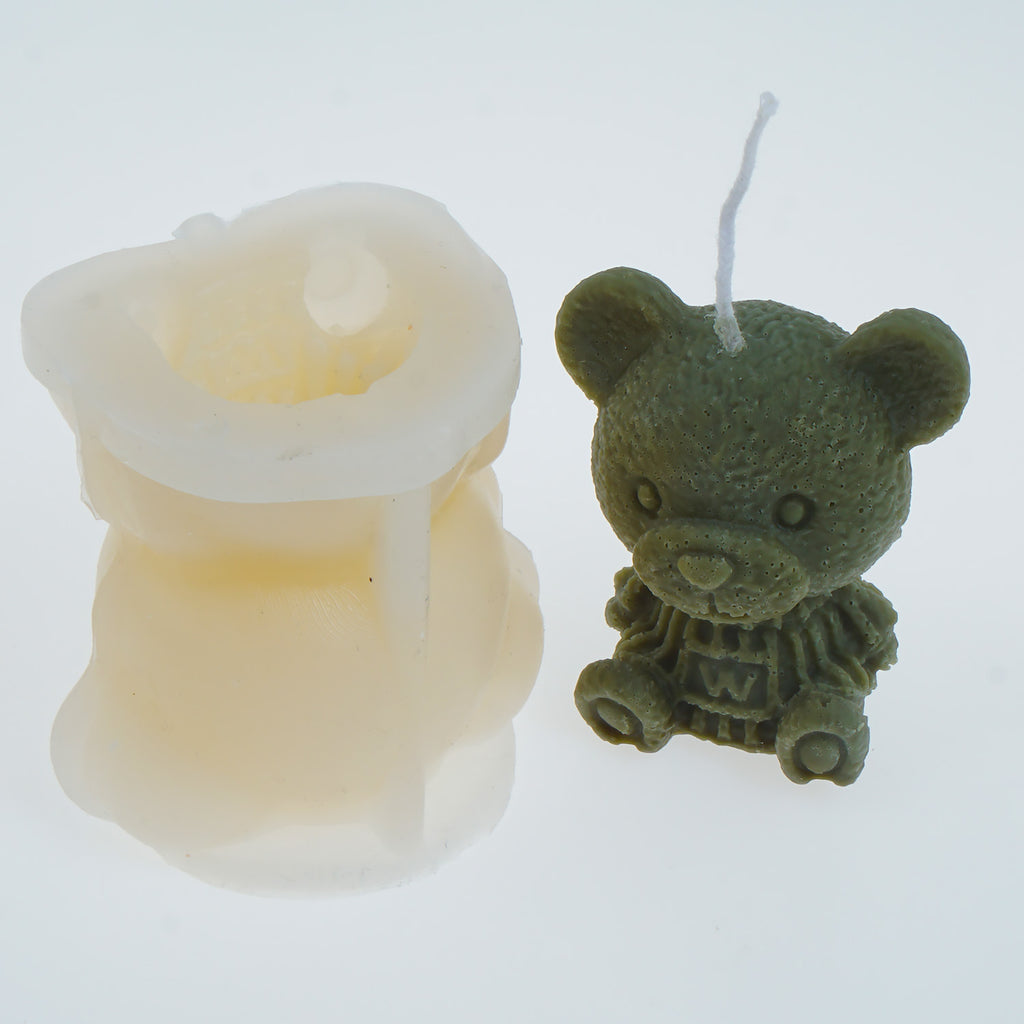 Silicone Bear Mold 3D Teddy Bear Ice Mold Bear Ice Cube 