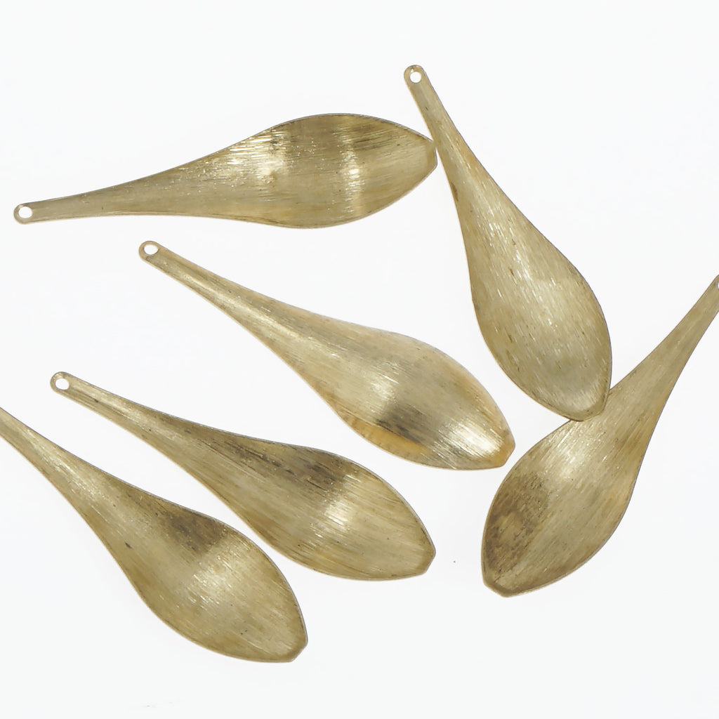 6PCS Raw Brass Spoon Charm, New Brass Earring Finding DIY Jewelry Supplies 10379150