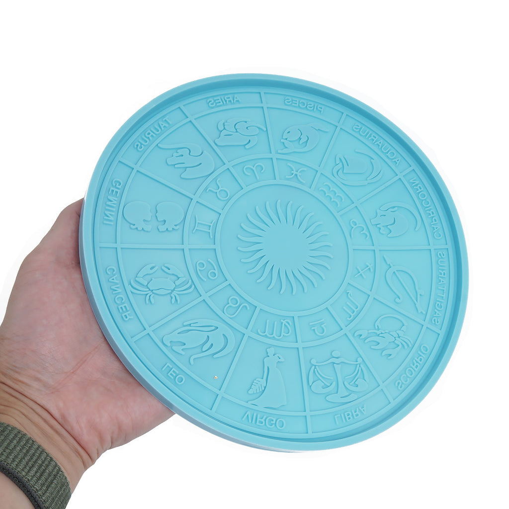 1 piece Silicone Constellation Compass Table Mat Mold DIY Coaster Mold Shiny Compass Mold For Home Decoration 10385450