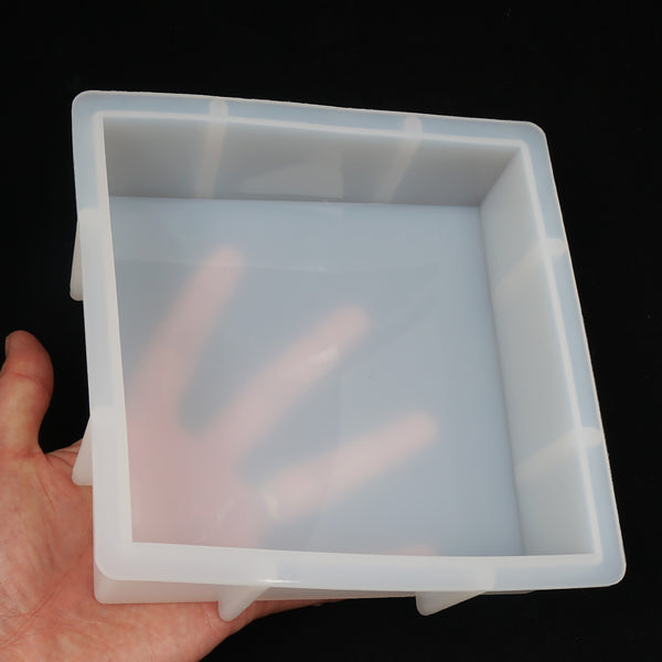 1 pc Large Square Silicone Mold DIY Resin Mold For Home Decor 10393352