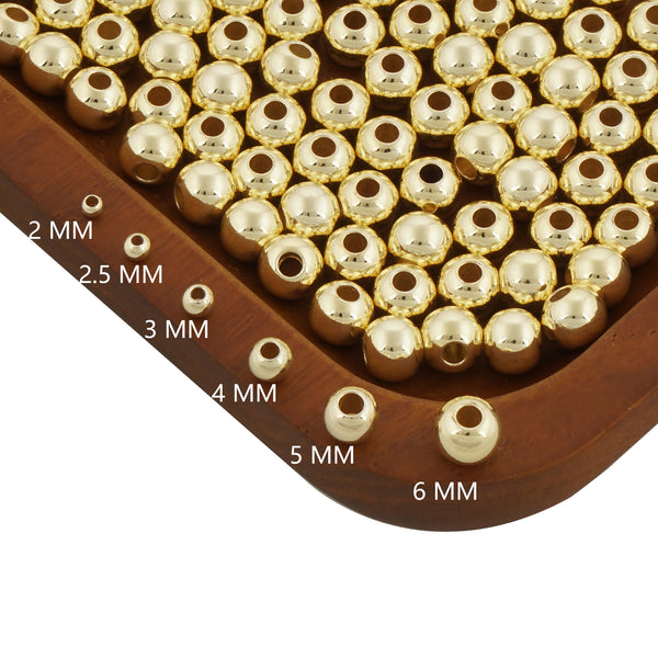 Corrugated Gold Spacer Beads #8132