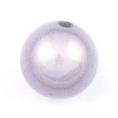 Top Quality 20mm Round Miracle Beads,Lavender,Sold per pkg of about 120 Pcs