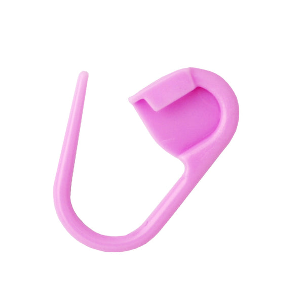 50 Plastic Safety Pins Charms Cupcake Picks Baby Shower Mini Safety Pins Purple