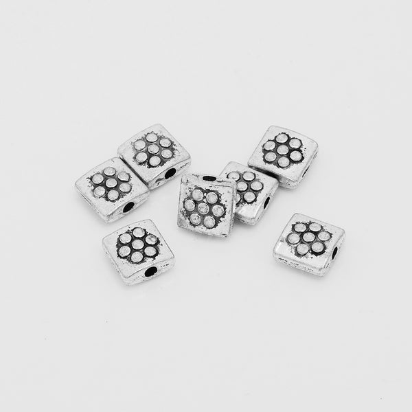 Tibetan Beads,Euro Style Beads,Diy Jewelry Buddhism Beads,Large Hole Spacer beads,Thickness 3.5mm,Sold 50pcs/lot