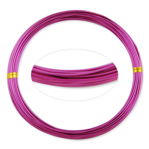 1MM Anodized Aluminum Wire, Peachpuff Coated, round,10M/coil,Sold Per 10 coils