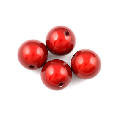 Top Quality 5mm Round Miracle Beads,Dark Red,Sold per pkg of about 7300 Pcs