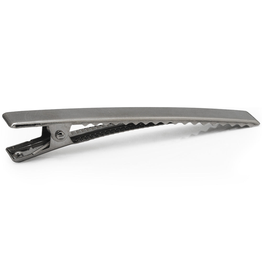 10x85mm Imitation Rhodium Benn clip hairpin Hair clips with teeth in silver tone,Metal,20pcs/lot