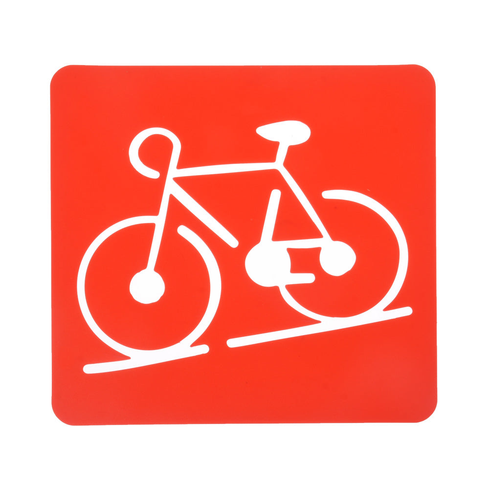 tibetara About 14*15cm Transportation stencils set plastic Stencil Cute transportation bullet journal accessories 6 each/lot