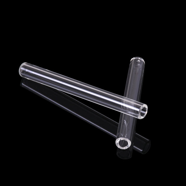 4x40mm Mini Tube Vials Bottles Round Bottom Glass Bottles Charms Glass jewelry Findings,10pcs/lot