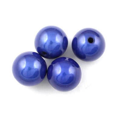 Top Quality 5mm Round Miracle Beads,Deep Blue,Sold per pkg of about 7300 Pcs