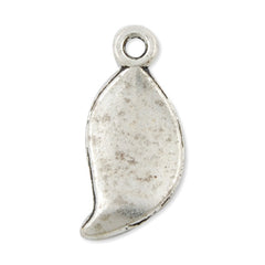 400PCS 17*8.2mm Vintage antique silver Zinc alloy Charms,leaf