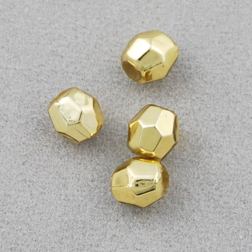 4.7*4.5 MM Coated Beads,Gold,Sold per by one package of 8600 PCS
