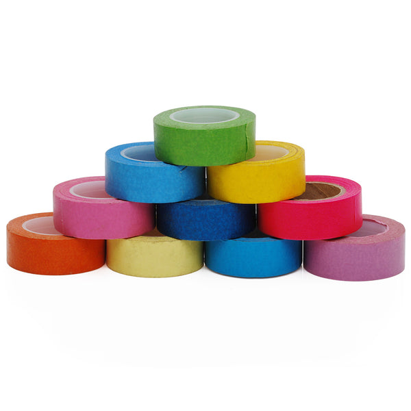 1.5cm*10m Washi Tape,Jewelry HE ZHI Candy Color Tape,Washi Masking Tape,1 Set sold