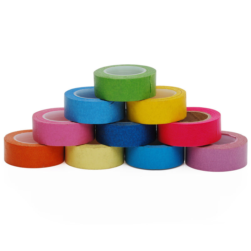 1.5cm*10m Washi Tape,Jewelry HE ZHI Candy Color Tape,Washi Masking Tap –  Rosebeading Official