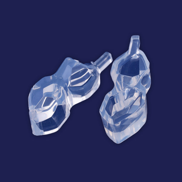 1 pcs 23.7*13.8*11.8mm/23.3*13.5*11.3mm  Silicone Mold For pendant Resin Mold Handmade DIY Resin Gem cut surface