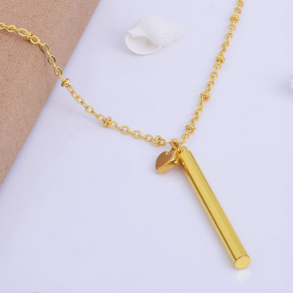 About 4mm tibetara® Brass Tags Charm Pendant heart charms Ready to Stamp thickness 2mm plated gold 20pcs