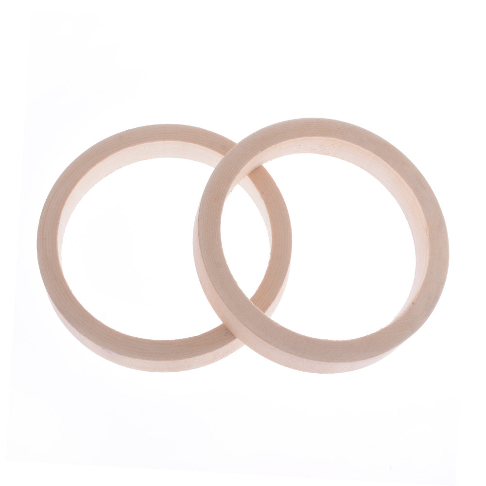 68mm Wooden bracelet unfinished wood bangle bracelet raw wood bangle Gift for Her DIY Jewelry Supply  2pcs