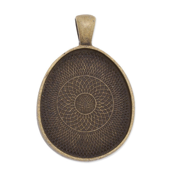 25x30mm egg Pendant trays,zinc alloy filled,antique bronze plated,20pcs/lot