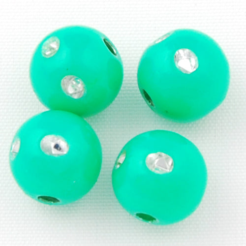 6 MM Acrylic Beads with Diamond,Sold per one package of 5200 PCS