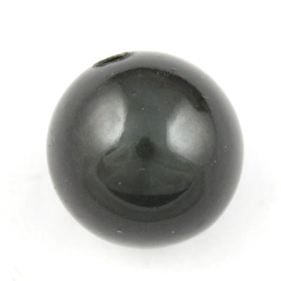 Top Quality 30mm Round Miracle Beads,Smoky Gray,Sold per pkg of about 37 Pcs