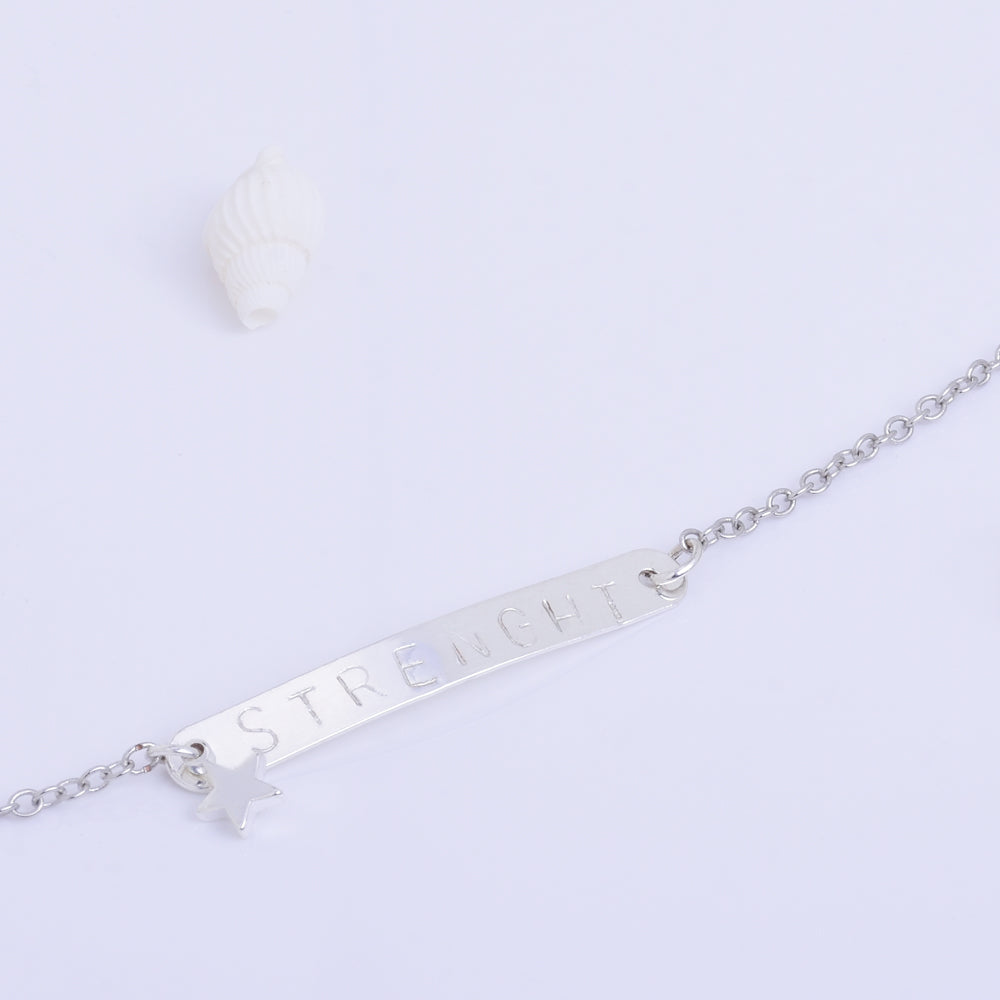 About 22*3MM tibetara® Brass Stamping Blank Bar Charms pendant Ready to stamp blanks with 2 holes DIY Jewelry plated gold 20pcs