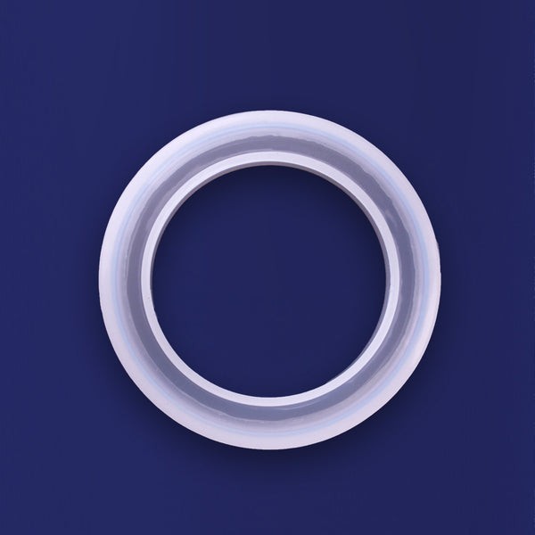1 pcs Smooth Wide Bangle silicone mold,bracelet mould, for epoxy resin,jewellery Diy ,Inside diameter: 54mm