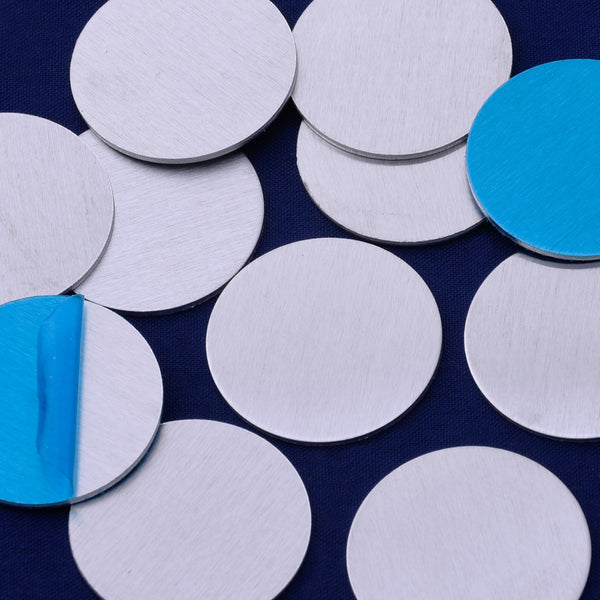 20pcs about 7/8"(22mm） tibetara® aluminum round disc Stamping supplies Metal Blank Fantastic Shine 18 Gauges