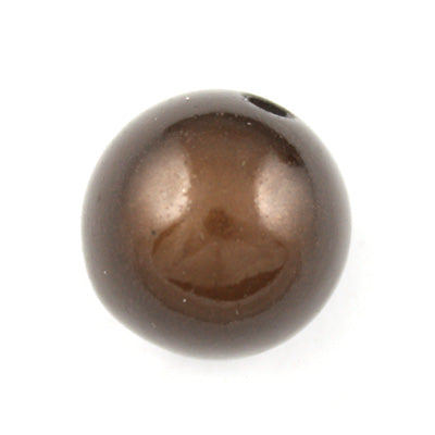 Top Quality 20mm Round Miracle Beads,Deep Coffee,Sold per pkg of about 120 Pcs