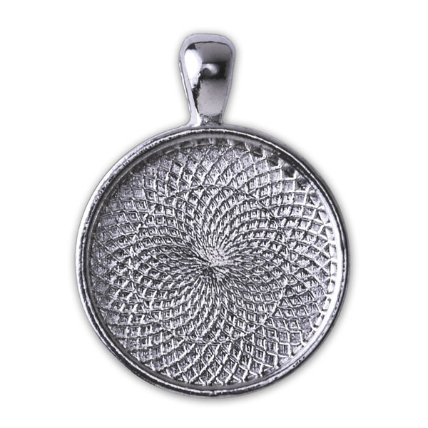 20mm  Gun Metal Black Cameo Cabochon Bezel  Base Setting Pendants Mini pendant trays 20pcs