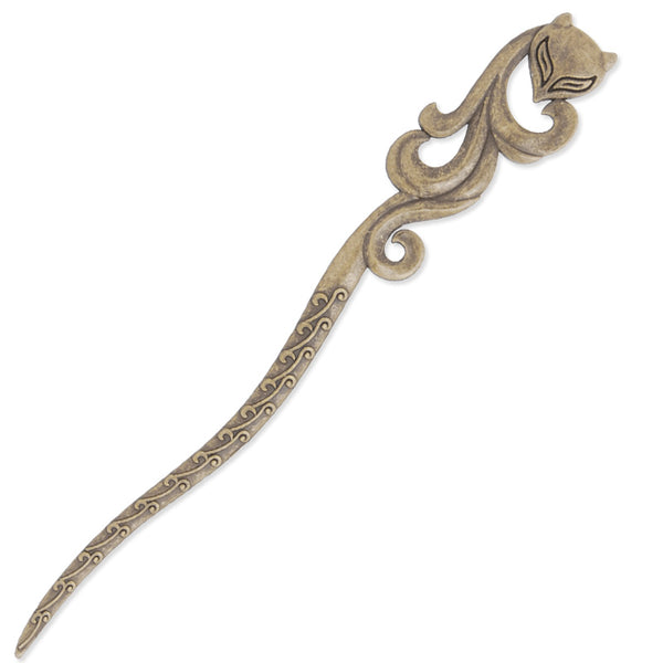 24x157mm Antique Bronze Hair Stick,Metal Hair Stick, Hair Accessories,Hair Sticks Hairpin,10PCS/lot